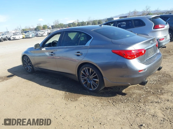 2017 Infiniti Q50 Red Sport 400 с VIN JN1FV7AP6HM851095, выставлен на аукционе IAAI как лот 41273599 с пробегом 59 729 миль миль и . История ставок и продаж доступна на DreamBid. Изображение 3.