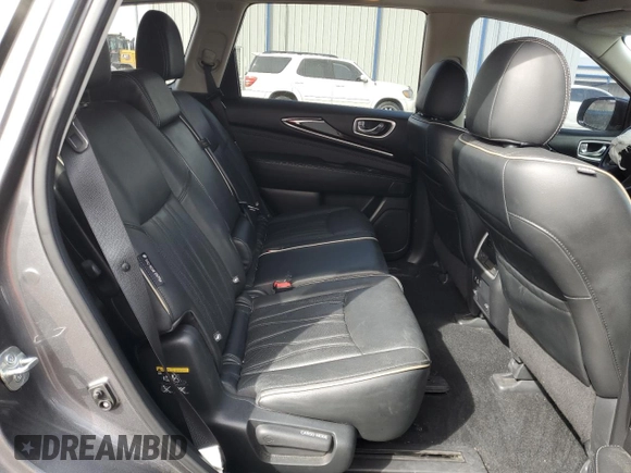 2019 Infiniti QX60 LUXE with VIN 5N1DL0MN8KC549442, listed as a Copart auction lot 49358395 with 65,283 mi miles and Salvage Title. Bid and sale history available at carsss.com. Image 12.