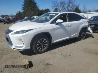 2021 Lexus RX with VIN 2T2HZMDA8MC275660, listed as a Copart auction lot 48210015 with 25,123 mi miles and Salvage Title. Bid and sale history available at carsss.com. Image 1.