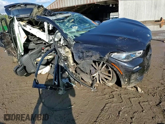 2020 BMW X5 M50i with VIN 5UXJU4C05LLE45415, listed as a Copart auction lot 80190304 with Not Provided miles and Salvage Title. Bid and sale history available at DreamBid. Image 12.