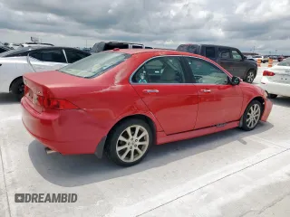 2006 Acura TSX with VIN JH4CL96806C016467, listed as a Copart auction lot 57245025 with 166,917 mi miles and Salvage title. Bid and sale history available at DreamBid. Image 3.