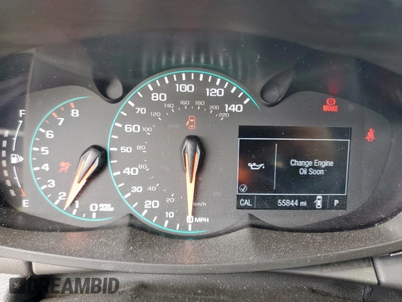 2020 Chevrolet Trax LS with VIN 3GNCJKSB6LL328414, listed as a Copart auction lot 60072925 with 55,844 mi miles and Salvage title. Bid and sale history available at DreamBid. Image 9.