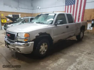2005 GMC Sierra 1500 SLE1 with VIN 2GTEK19B651261817, listed as a Copart auction lot 53791135 with 172,477 mi miles and Clean Title. Bid and sale history available at carsss.com. Image 1.