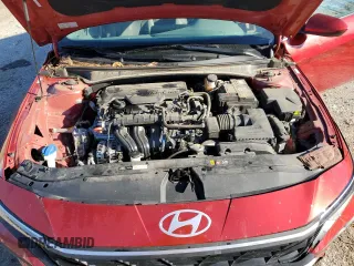 2024 Hyundai Elantra SEL with VIN KMHLM4DGXRU702893, listed as a Copart auction lot 46631995 with 29,294 mi miles and Salvage Title. Bid and sale history available at carsss.com. Image 11.