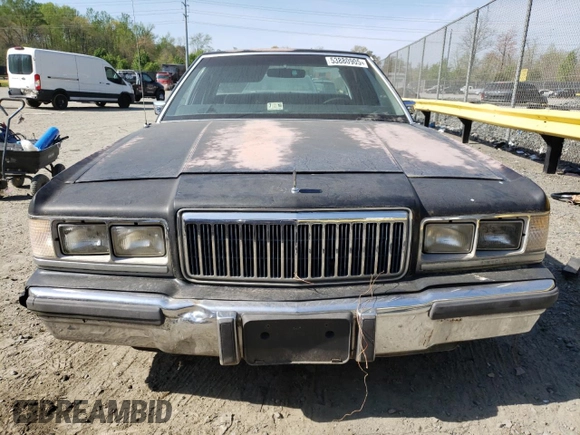 1988 Mercury Grand Marquis GS z VIN 2MEBM74F3JX707373, wystawiony jako Copart lot #53880905 z przebiegiem 5 540 mil mil oraz Czysty tytuł • Clean title. Historia ofert i sprzedaży dostępna na DreamBid. Obrazek 5.