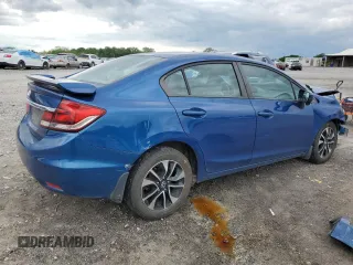 2015 Honda Civic EX z VIN 19XFB2F81FE058499, wystawiony jako Copart lot #55700965 z przebiegiem 106 410 mil mil oraz Czysty tytuł • Clean title. Historia ofert i sprzedaży dostępna na DreamBid. Obrazek 3.