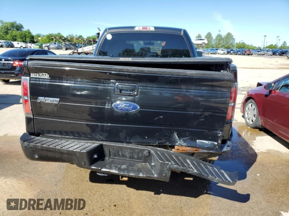 2013 Ford F-150 XL with VIN 1FTFW1EF9DFD28516, listed as a Copart auction lot 55340734 with 278,573 mi miles and Salvage Title. Bid and sale history available at carsss.com. Image 6.
