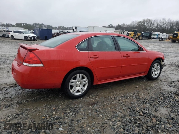 2012 Chevrolet Impala LT Fleet with VIN 2G1WG5E3XC1192468, listed as a Copart auction lot 88447545 with 176,361 mi miles and Salvage Title. Bid and sale history available at DreamBid. Image 3.