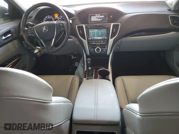 2017 Acura TLX with VIN 19UUB1F3XHA001537, listed as a Copart auction lot 70049444 with 74,005 mi miles and Salvage Title. Bid and sale history available at carsss.com. Image 8.