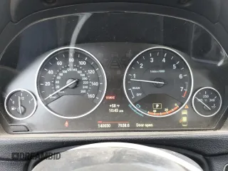 2013 BMW 3 Series 328i xDrive with VIN WBA3B3C51DF532714, listed as a Copart auction lot 57854735 with 140,650 mi miles and Salvage title. Bid and sale history available at DreamBid. Image 9.