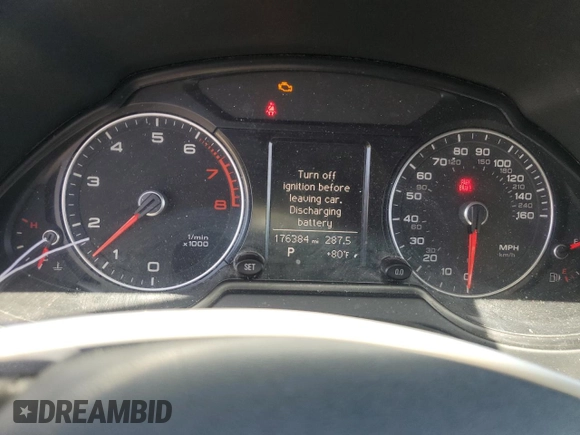 2013 Audi Q5 Premium с VIN WA1CFAFP4DA100005, выставлен на аукционе Copart как лот 60406045 с пробегом 176 384 миль миль и Списание • Salvage title. История ставок и продаж доступна на DreamBid. Изображение 9.