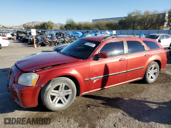 2005 Dodge Magnum RT with VIN 2D8GV582X5H124753, listed as a Copart auction lot 81355944 with 136,951 mi miles and Salvage Title. Bid and sale history available at DreamBid. Image 1.
