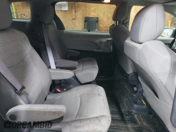 2021 Toyota Sienna LE with VIN 5TDBSKFCXMS023725, listed as a Copart auction lot 81284903 with Not provided miles and Salvage title. Bid and sale history available at DreamBid. Image 11.