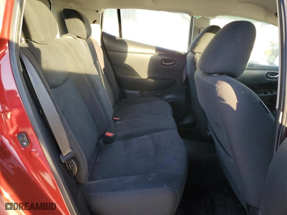 2015 Nissan LEAF SL with VIN 1N4AZ0CP7FC321033, listed as a Copart auction lot 42776715 with 53,700 mi miles and Salvage Title. Bid and sale history available at carsss.com. Image 10.