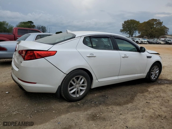 2013 Kia Optima LX with VIN 5XXGM4A74DG181744, listed as a Copart auction lot 51662345 with 167,836 mi miles and Salvage Title. Bid and sale history available at carsss.com. Image 3.