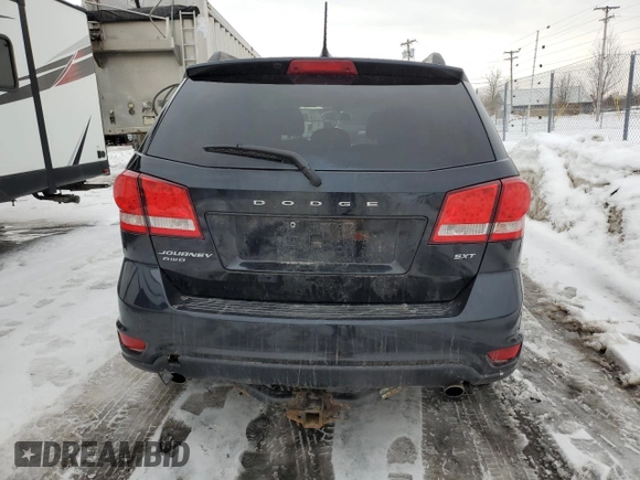 2016 Dodge Journey SXT with VIN 3C4PDDBG9GT242044, listed as a Copart auction lot 47398955 with 197,275 mi miles and Clean Title. Bid and sale history available at carsss.com. Image 6.