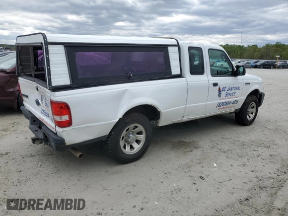 2011 Ford Ranger XL with VIN 1FTKR1EEXBPA64355, listed as a Copart auction lot 49376624 with 172,590 mi miles and Salvage title. Bid and sale history available at DreamBid. Image 3.