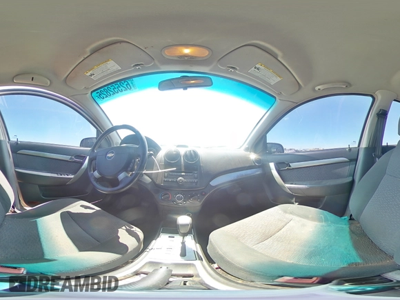 2009 Chevrolet Aveo 2LT with VIN KL1TG56E29B607616, listed as a Copart auction lot 62552825 with 118,947 mi miles and Salvage title. Bid and sale history available at DreamBid. Image 14.