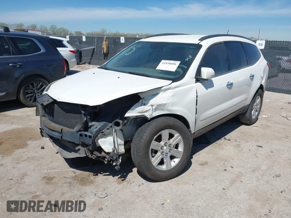 2012 Chevrolet Traverse 1LT z VIN 1GNKVGED7CJ326382, wystawiony jako IAAI lot #41858806 z przebiegiem 190 849 mil mil oraz . Historia ofert i sprzedaży dostępna na DreamBid. Obrazek 17.