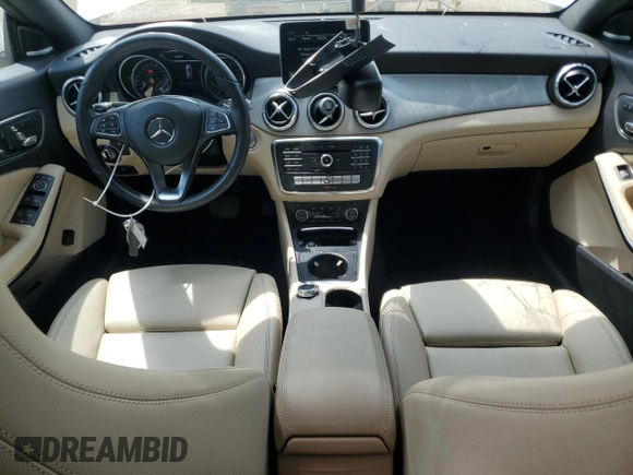 2018 Mercedes-Benz CLA 250 with VIN WDDSJ4GB9JN569377, listed as a Copart auction lot 60986445 with 89,196 mi miles and Clean title. Bid and sale history available at DreamBid. Image 8.