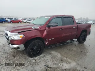 2019 Ram 1500 Big Horn with VIN 1C6SRFFT0KN554672, listed as a Copart auction lot 56199095 with 54,056 mi miles and Salvage title. Bid and sale history available at DreamBid. Image 1.