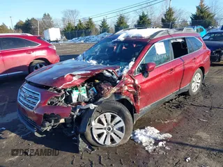 2016 Subaru Outback 2.5i Premium with VIN 4S4BSAFC0G3335032, listed as a IAAI auction lot 41227783 with 154,701 mi miles. Bid and sale history available at carsss.com. Image 2.