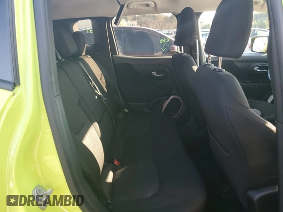 2017 Jeep Renegade Latitude with VIN ZACCJBBB0HPF45190, listed as a Copart auction lot 83895354 with 87,259 mi miles and Non Repairable. Bid and sale history available at carsss.com. Image 10.