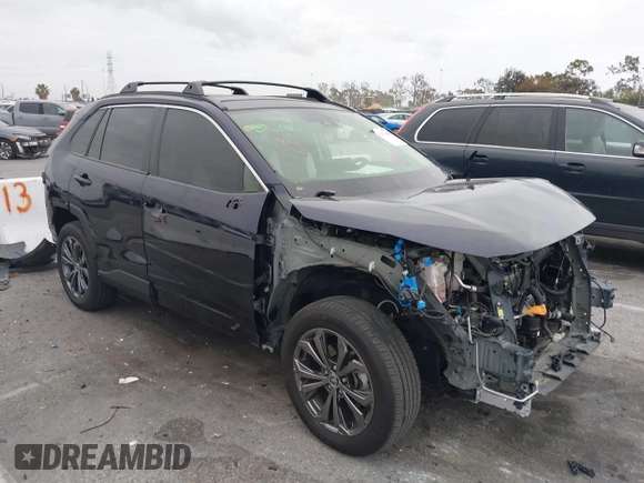 2024 Toyota RAV4 Hybrid XLE Premium with VIN JTMB6RFV5RD117173, listed as a IAAI auction lot 42013408 with 17,152 mi miles. Bid and sale history available at carsss.com. Image 13.