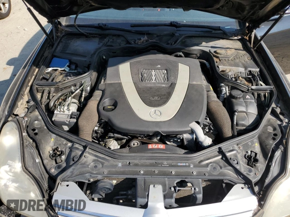 2007 Mercedes-Benz CLS 550 with VIN WDDDJ72X97A107205, listed as a Copart auction lot 70282894 with 69,433 mi miles and Salvage Title. Bid and sale history available at DreamBid. Image 11.