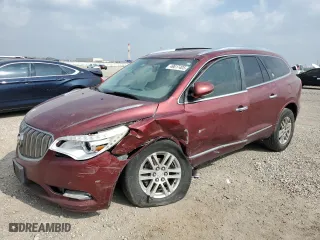 2015 Buick Enclave Convenience with VIN 5GAKRAKDXFJ222506, listed as a Copart auction lot 49017405 with 0 mi miles and Salvage Title. Bid and sale history available at carsss.com. Image 1.