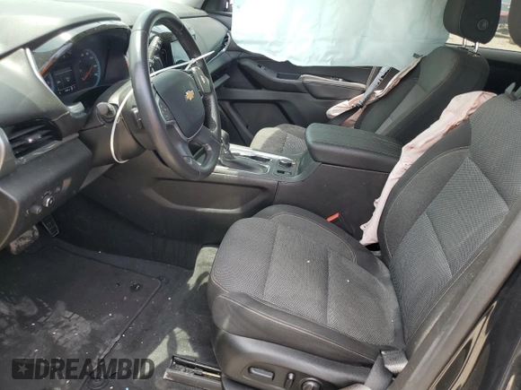 2021 Chevrolet Traverse LT Cloth with VIN 1GNERGKW7MJ187797, listed as a Copart auction lot 60596595 with 39,508 mi miles and Salvage title. Bid and sale history available at DreamBid. Image 7.