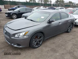 2014 Nissan Maxima SV with VIN 1N4AA5AP6EC443663, listed as a IAAI auction lot 41927687 with Not Provided miles and . Bid and sale history available at DreamBid. Image 2.