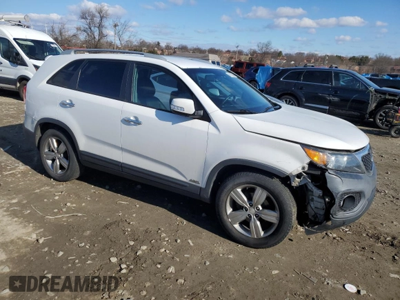 2012 Kia Sorento EX with VIN 5XYKUDA61CG295065, listed as a Copart auction lot 47176265 with 177,876 mi miles and Salvage Title. Bid and sale history available at carsss.com. Image 4.