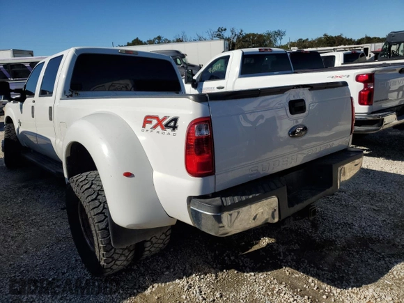 2015 Ford F-350 Lariat with VIN 1FT8W3DT6FEA20658, listed as a Copart auction lot 86958574 with Not provided miles and Salvage title. Bid and sale history available at DreamBid. Image 2.