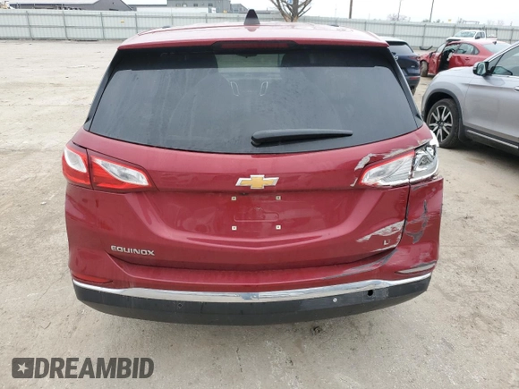 2019 Chevrolet Equinox LT with VIN 3GNAXKEV6KS570152, listed as a Copart auction lot 43752385 with 80,144 mi miles and Salvage Title. Bid and sale history available at DreamBid. Image 6.
