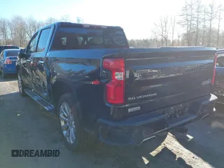 2019 Chevrolet Silverado 1500 High Country with VIN 3GCUYHED5KG176125, listed as a IAAI auction lot 41570074 with 72,801 mi miles. Bid and sale history available at carsss.com. Image 3.
