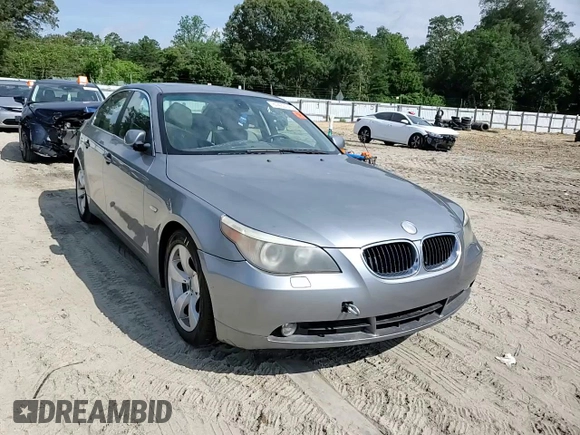 2005 BMW 5 Series 530i with VIN WBANA73555CR60078, listed as a Copart auction lot 61430145 with 87,725 mi miles and Clean title. Bid and sale history available at DreamBid. Image 14.