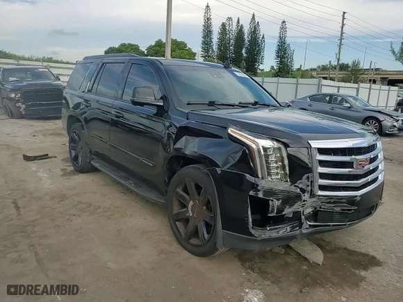 2016 Cadillac Escalade Luxury Collection with VIN 1GYS4BKJ6GR159233, listed as a Copart auction lot 71221884 with 100,846 mi miles and Salvage Title. Bid and sale history available at carsss.com. Image 12.