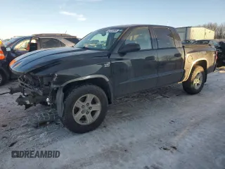 2010 Dodge Dakota SXT with VIN 1D7CW3GP0AS264489, listed as a Copart auction lot 42120095 with 107,836 mi miles and Clean Title. Bid and sale history available at carsss.com. Image 1.