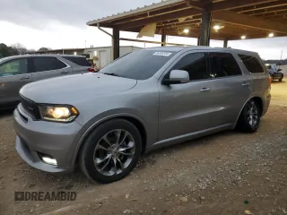 2020 Dodge Durango GT with VIN 1C4RDHDGXLC154851, listed as a Copart auction lot 86595364 with 104,302 mi miles and Salvage Title. Bid and sale history available at DreamBid. Image 1.