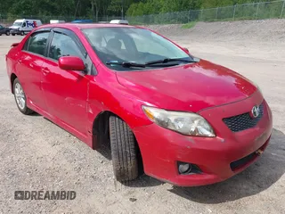 2010 Toyota Corolla with VIN 2T1BU4EE2AC484351, listed as a IAAI auction lot 42718474 with 81,404 mi miles and . Bid and sale history available at DreamBid. Image 1.