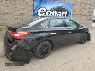2018 Nissan Sentra S with VIN 3N1AB7AP7JY308537, listed as a Copart auction lot 52090275 with 76,636 mi miles and Clean Title. Bid and sale history available at DreamBid. Image 3.