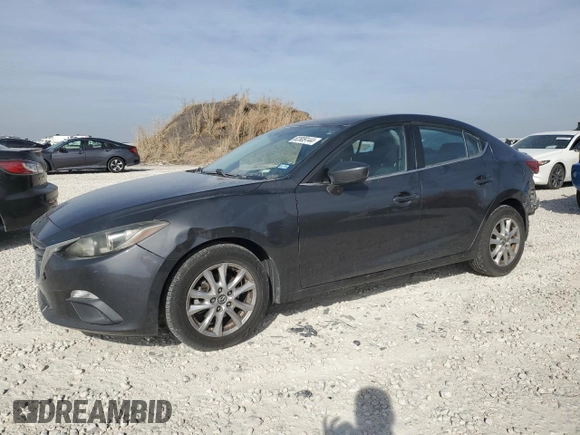 2014 Mazda 3 i Touring with VIN JM1BM1V72E1111837, listed as a Copart auction lot 82809144 with 136,326 mi miles and Salvage Title. Bid and sale history available at DreamBid. Image 1.