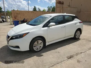 2018 Nissan LEAF SV z VIN 1N4AZ1CP9JC302563, wystawiony jako Copart lot #56521215 z przebiegiem 104 124 mil mil oraz Czysty tytuł • Clean title. Historia ofert i sprzedaży dostępna na DreamBid. Obrazek 1.