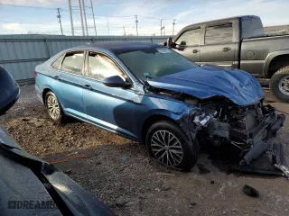 2021 Volkswagen Jetta S with VIN 3VWC57BU7MM095938, listed as a Copart auction lot 41639795 with 23,962 mi miles and Salvage Title. Bid and sale history available at carsss.com. Image 4.