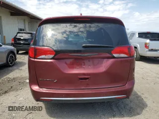 2020 Chrysler Pacifica Touring with VIN 2C4RC1FG2LR235891, listed as a Copart auction lot 54235655 with 75,343 mi miles and Salvage Title. Bid and sale history available at DreamBid. Image 6.