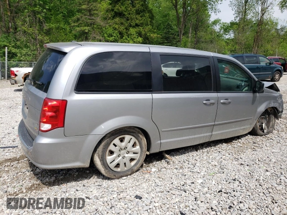 2017 Dodge Grand Caravan SE Plus z VIN 2C4RDGBG6HR847167, wystawiony jako Copart lot #56967205 z przebiegiem 160 011 mil mil oraz Szkoda całkowita • Salvage title. Historia ofert i sprzedaży dostępna na DreamBid. Obrazek 3.