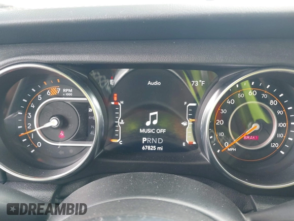 2020 Jeep Wrangler Unlimited Sahara с VIN 1C4HJXEN3LW243588, выставлен на аукционе IAAI как лот 42289351 с пробегом 67 825 миль миль и . История ставок и продаж доступна на DreamBid. Изображение 7.