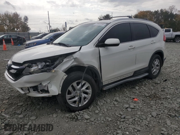 2015 Honda CR-V EX-L with VIN 5J6RM3H71FL010553, listed as a Copart auction lot 77913154 with 146,533 mi miles and Salvage Title. Bid and sale history available at carsss.com. Image 1.