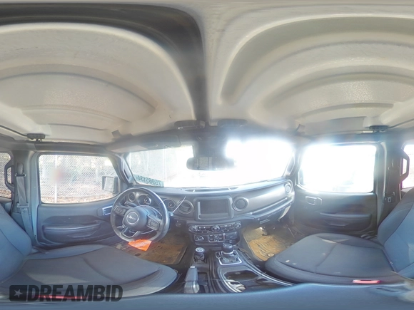 2022 Jeep Wrangler Unlimited Willys with VIN 1C4HJXDG5NW103726, listed as a Copart auction lot 75965134 with 21,536 mi miles and Salvage Title. Bid and sale history available at DreamBid. Image 12.